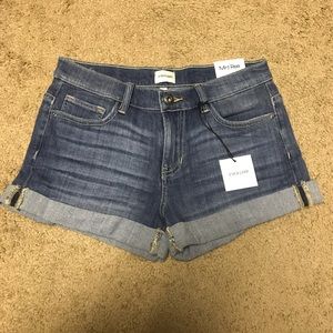 New Fashion Nova Mid Rise Denim Shorts